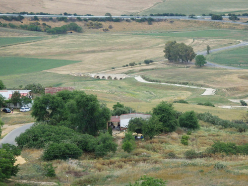 Old Roman Bridge to the Northeast.